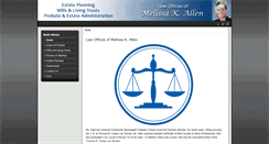 Desktop Screenshot of melissakallen.net